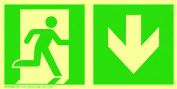 Werkstarck Cartelli di salvataggio fotoluminescenti EXPOLIT IMP-LINE