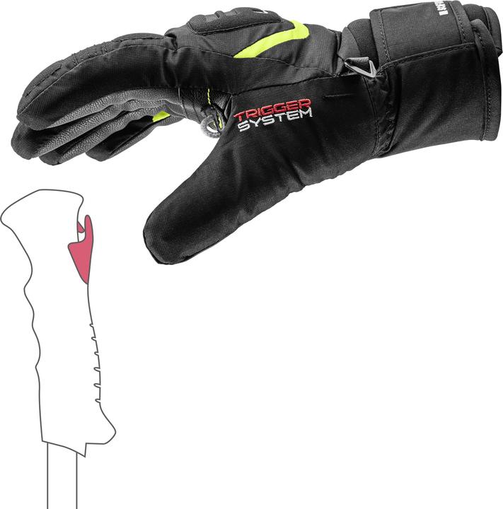 Produktbild Leki Griffin 3D Junior Handschuhe schwarz (5)