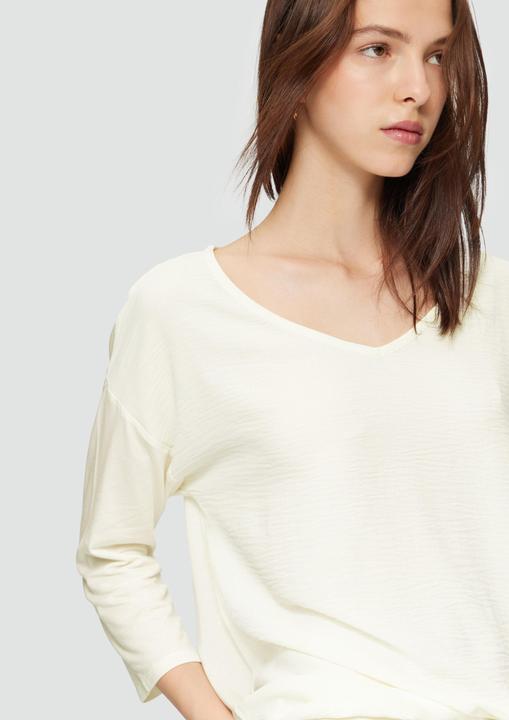 Produktbild S.Oliver T-Shirt 3/4-Arm-Shirt im Fabricmix (XS)