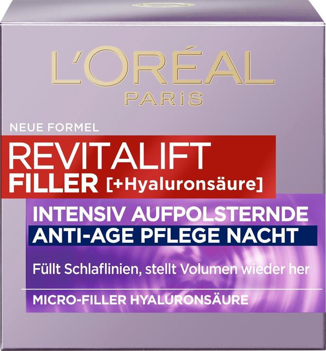 Immagine prodotto L'Oréal Paris Loreal, Revitift Filler, Crema notte, 50 ml (50 ml, Crema notte)