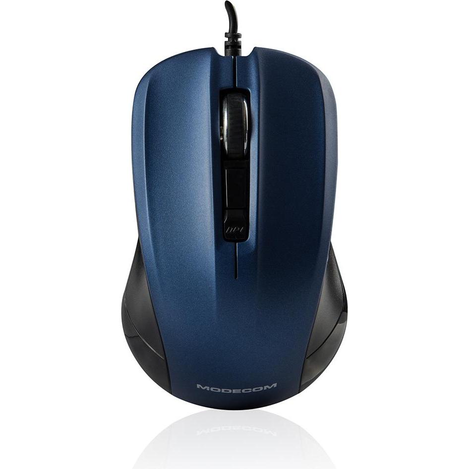 Modecom MC-M9.1 (Kabelgebunden), Maus, Blau