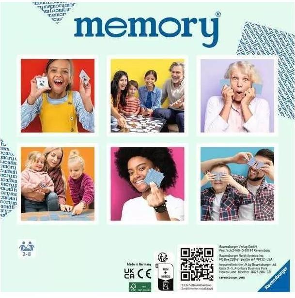 Actual product image Ravensburger Memory Claas (Danish, Dutch, English, French, German, Italian, Japanese, Norwegian, Polish, Portuguese, Spanish, Swedish, 2 - 8 Players)