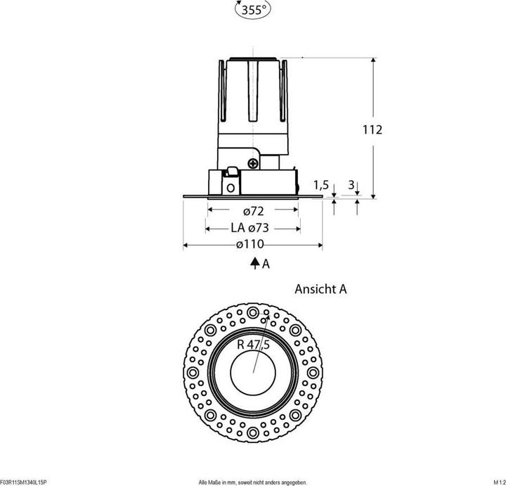 Produktbild EVN LED-Deckeneinbaustrahler (1593 lm)