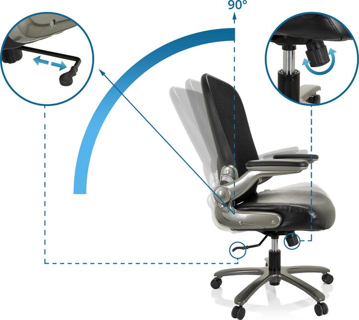 Actual product image Hjh Office Instructor T I (51 - 61 cm)