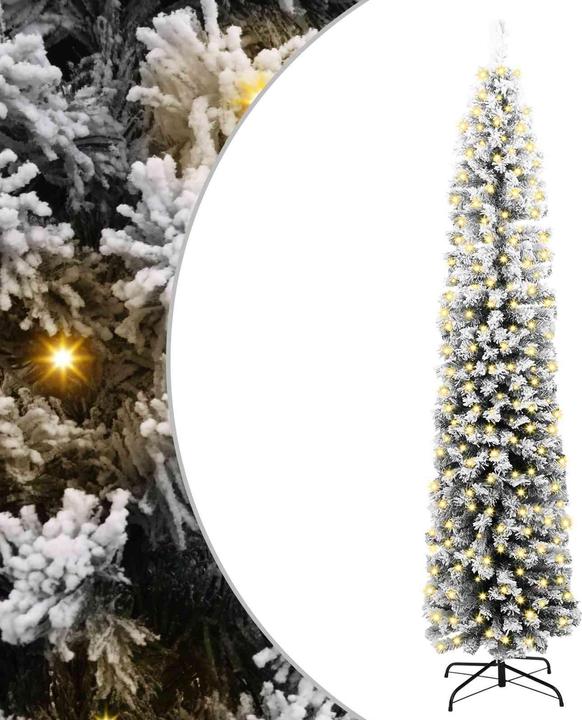 Actual product image vidaXL Slim Christmas tree (240 cm)