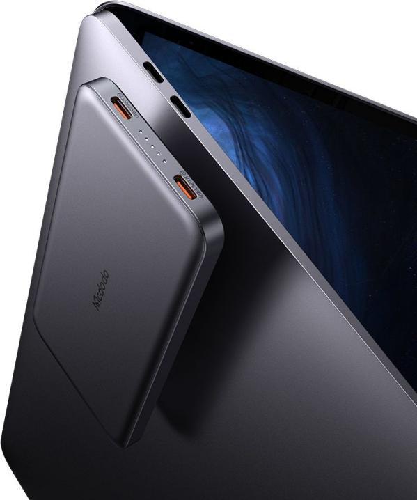 Actual product image Mcdodo - Magnetic Power Bank Meta Series (MC-3781) - 10000mAh, 20W, Ultra-Thin Design - Black (10000 mAh, 20 W)