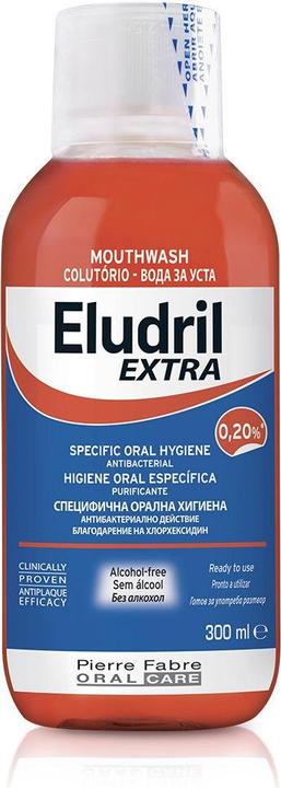 Eludril Extra bain de bouche sol (300 ml, Bains de bouche)