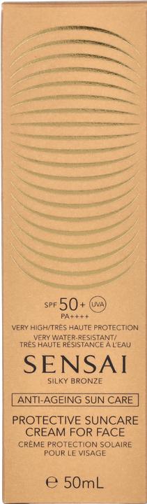 Produktbild Sensai Silky Bronze Protective Suncare Cream For Face (Sonnencreme Gesicht, SPF 50, 50 ml)