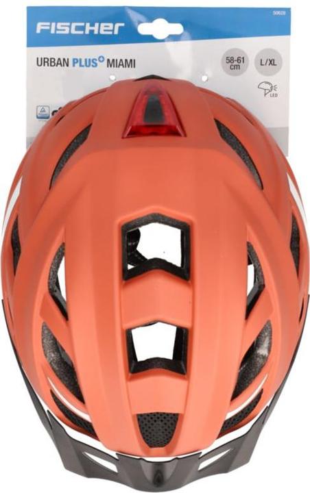 Productafbeelding Fischer Fietshelm Urban Plus Miami L/XL (58 - 61 cm)
