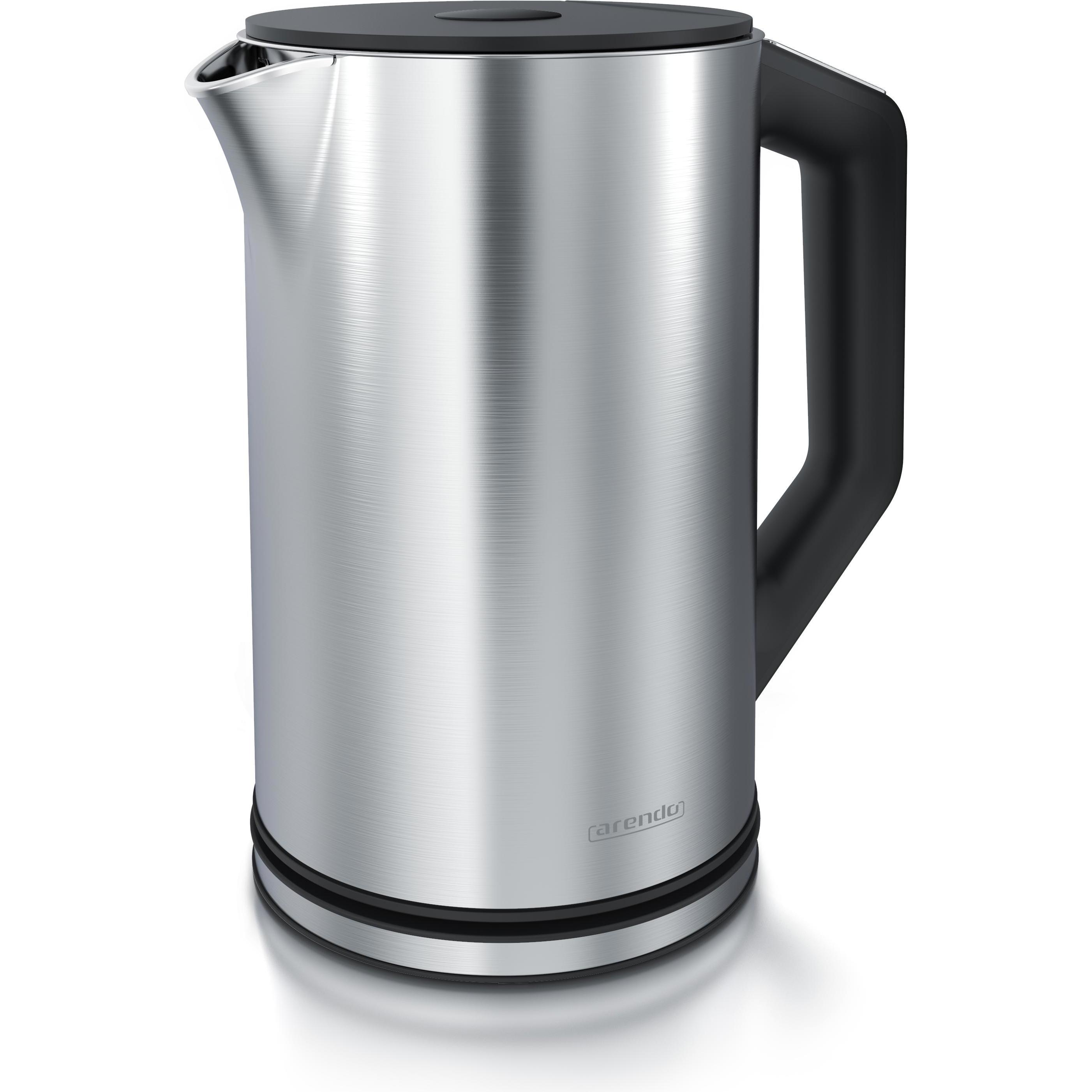 Arendo Wasserkocher, Wasserkocher, Silber