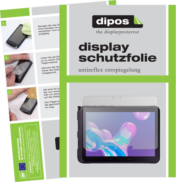Produktbild Dipos Displayschutzfolie Antireflex (2 Stück, Galaxy Tab Active Pro 10.1 (2019))