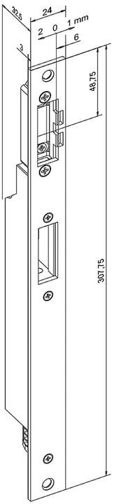 Actual product image effeff Linear door opener MEDIATOR (Indoor)