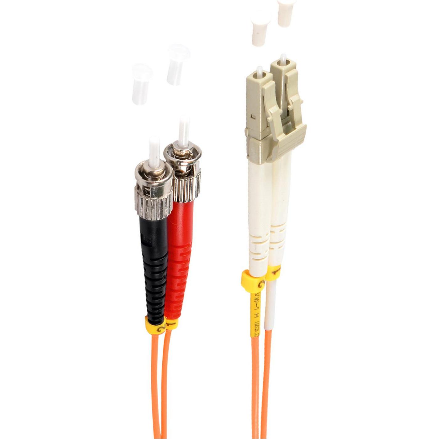 Shiverpeaks -BASIC-S--Duplex Patchkabel LC/ST 50/125µ, OM2, 10m (10 m), Netzwerkkabel