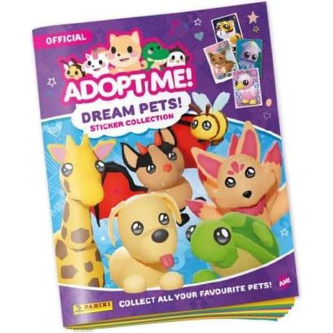 Panini Adopt me! On Roblox Sticker Collection Album *Deutsche Version*