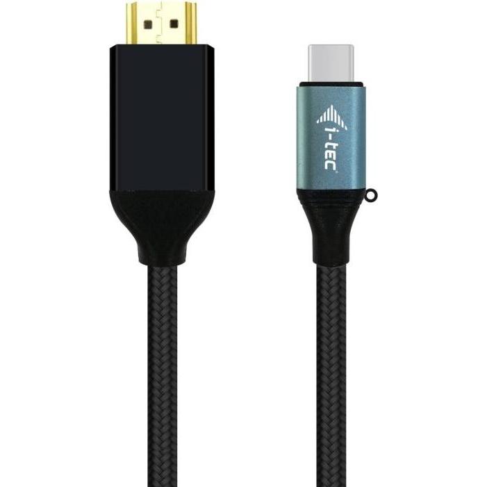 i-tec USB Typ C zu (2 m, HDMI), Video Kabel