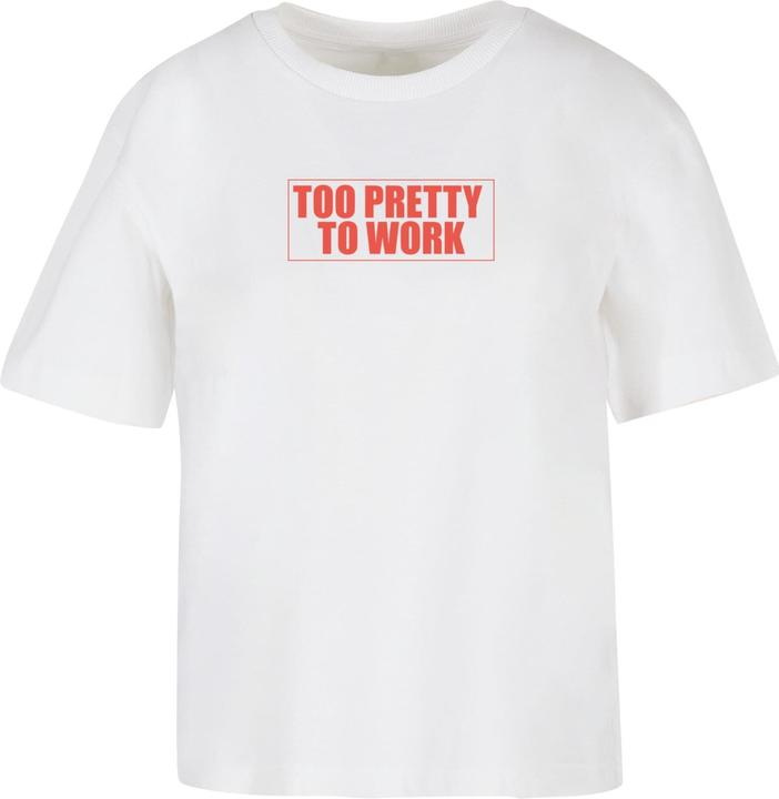 Actual product image Miss Tee Too Pretty To Work Tee - 170023 (M)