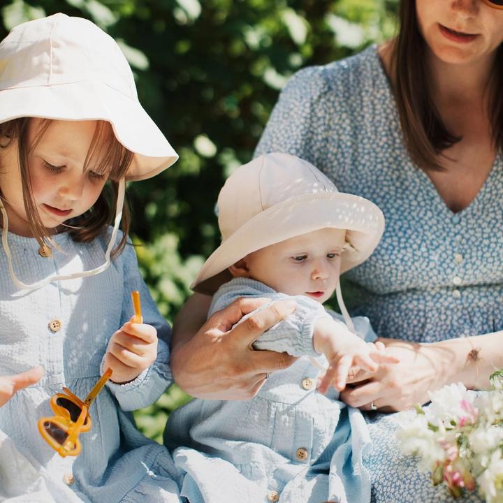 Image du produit BabyMocs Chapeau en lin - Beige