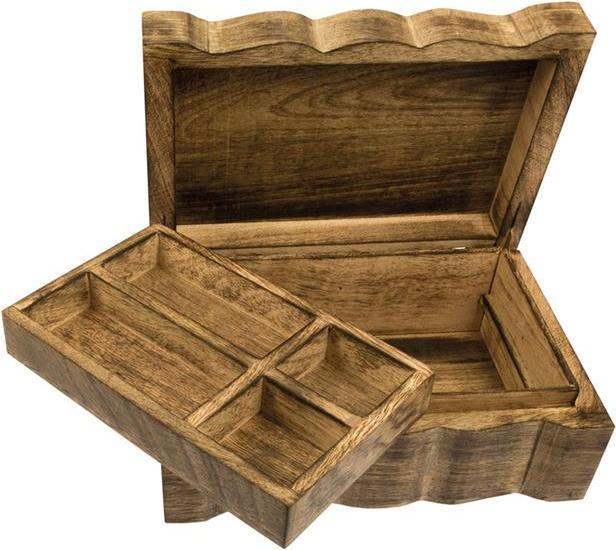 Produktbild Holzspielerei Schmucktruhe Lebensbaum