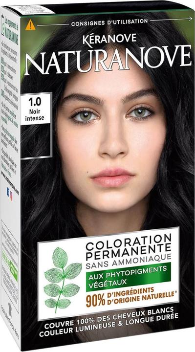 Produktbild Kéranove Naturanove - Dauerhafte Haarfarbe Schwarz 1.0 (Schwarz 1.0)