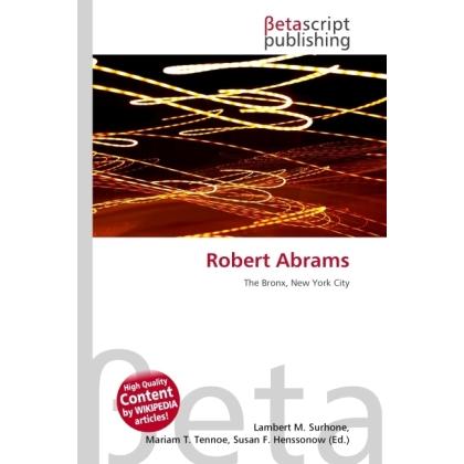 Robert Abrams, Fachbücher von Miriam T. Timpledon, Lambert M. Surhone, Susan F. Marseken