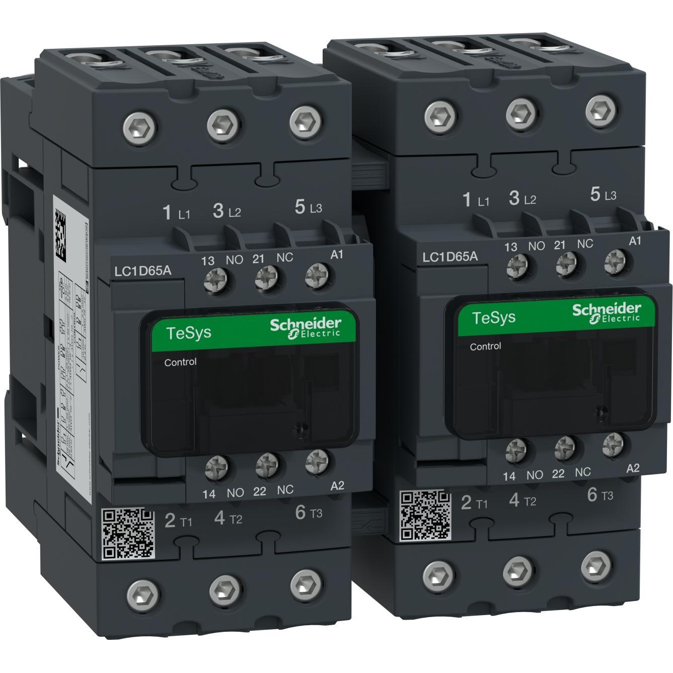 Schneider Electric, Schutzschalter, Wendeschütz LC2D65AU7