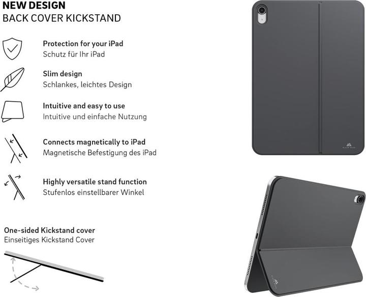 Immagine prodotto Black Rock Kickstand" per Apple iPad 10.9 (iPad 2022 (10a generazione))