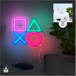 Actual product image Paladone Products Playstation Wall Mountable LED Neon Light (Playstation Classic)