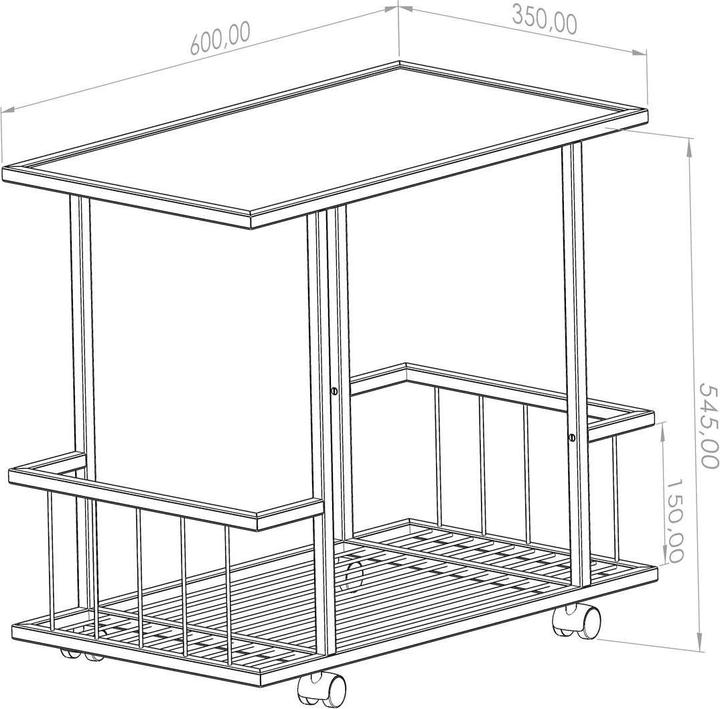 Image du produit Homitis Fuji Side Table