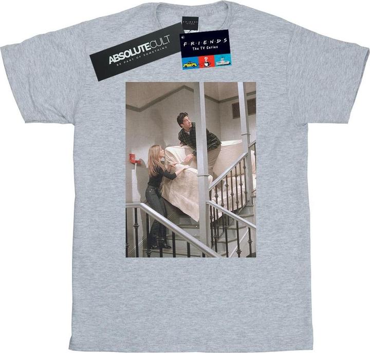 Actual product image Friends Mens Sofa Stairs Photo T-Shirt (3XL)