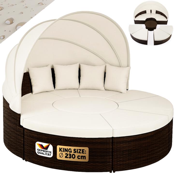 Immagine prodotto Casaria Isola del sole in polyrattan (230 cm)
