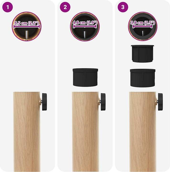 Produktbild vidaXL Sonnenschirmständer