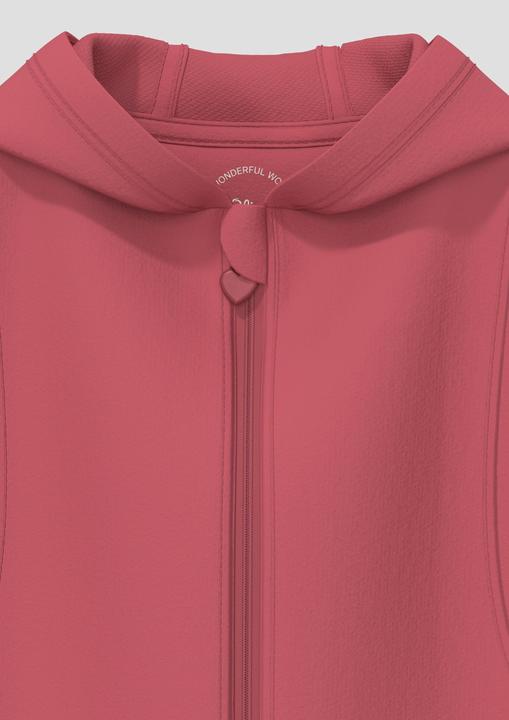 Produktbild s.Oliver Sweatshirt Jacke Sweatshirt Jacke mit Kapuze im Loose Fit (86)