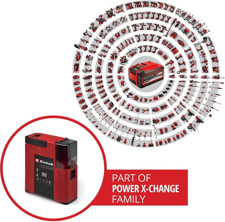 Produktbild Einhell Supero 18 380 Li Solo Power X Change Luftpumpe