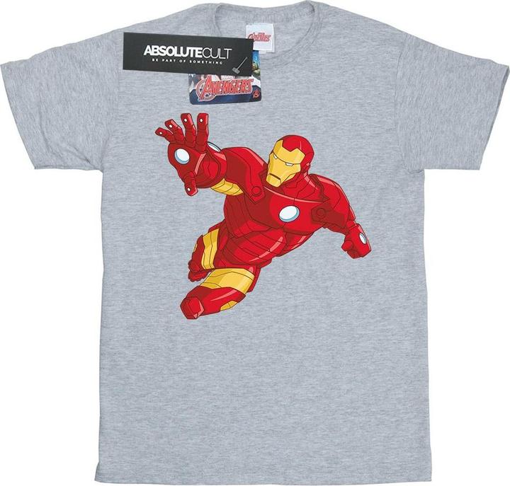 Image du produit - T-shirt IRON MAN SIMPLE - Fille (128)