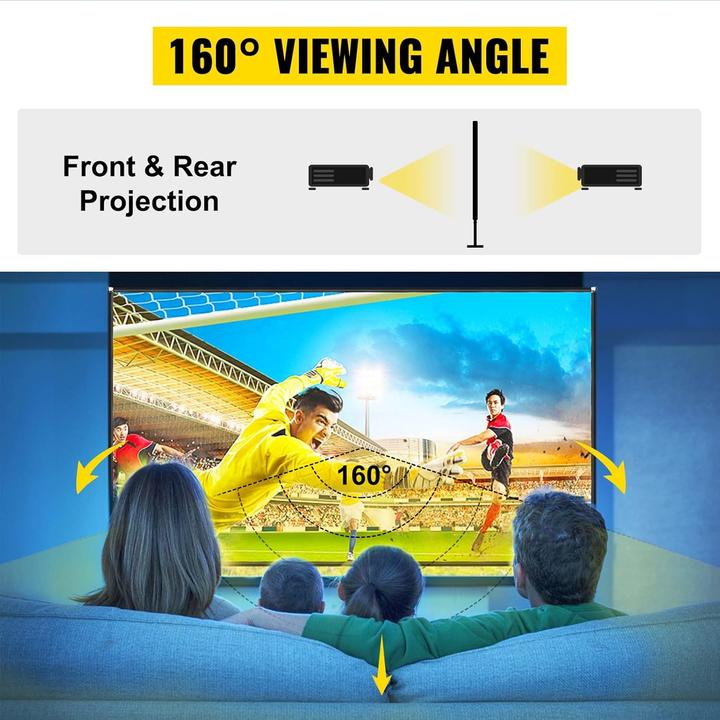 Produktbild Vevor Projektorleinwand (150", 16:9)