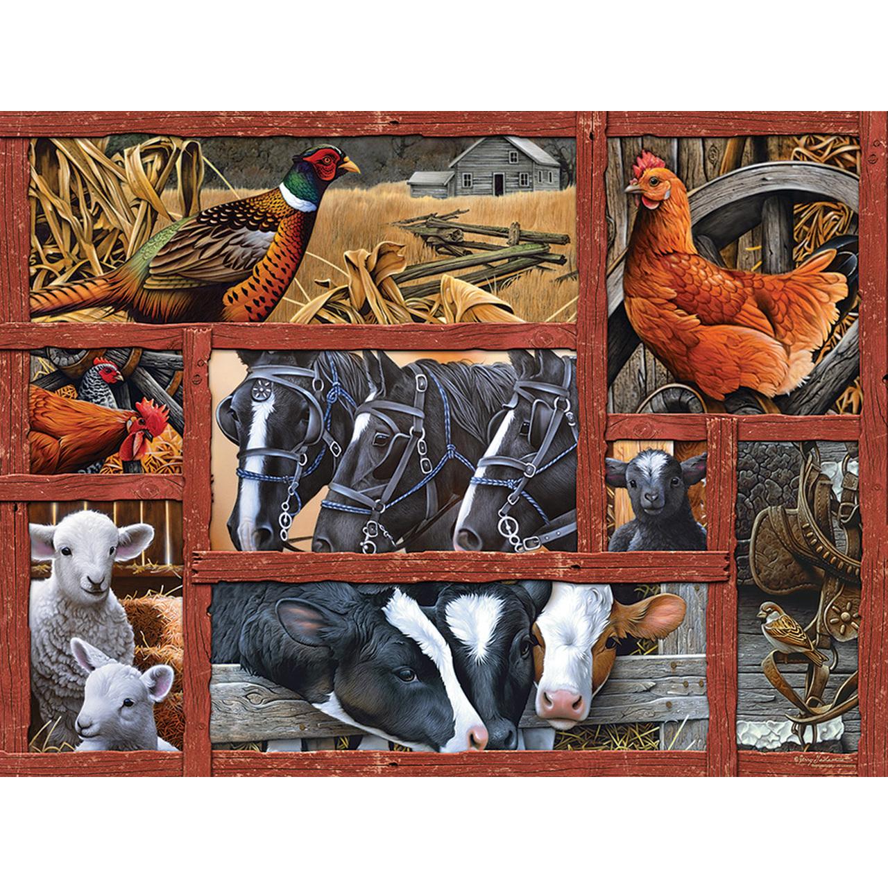 Thumbnail - Cobble Hill Puzzle Friends on the Farm XL 275 Teile (275 Teile)