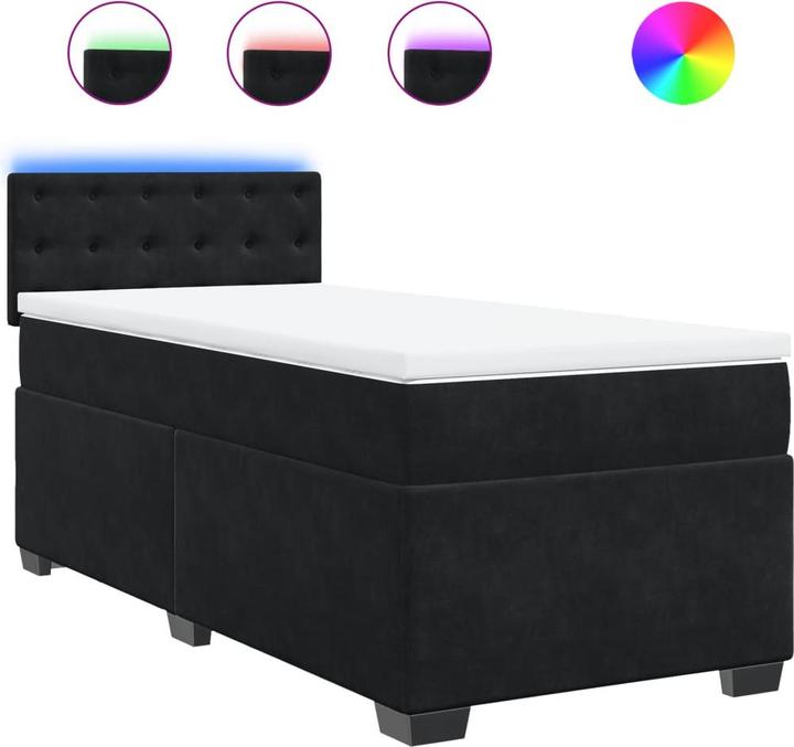 Image du produit VidaXL Lit boxspring (120 x 200 cm, 120 x 200 cm)