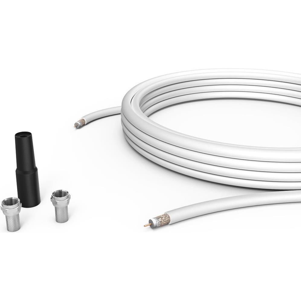 Hama SAT-Anschluss-Kit, 85 dB, 10 m (85 dB, Antennenkabel), Antennenkabel