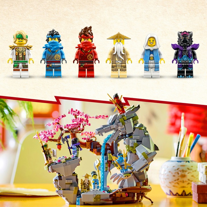 Produktbild LEGO Drachenstein-Tempel (71819, LEGO Ninjago)