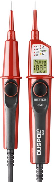 Image du produit Benning Testeur de tension bipolaire DU (CAT IV 600V, CAT III 1000V)