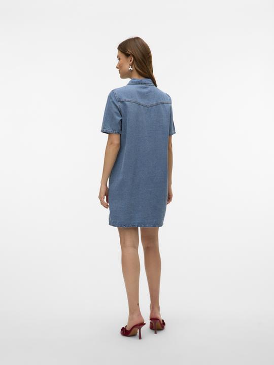 Actual product image Vero Moda VMAUSTIN Kurzes Kleid Jeanskleid (L)