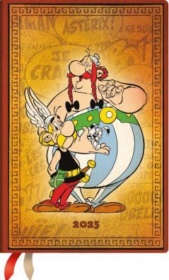 Actual product image Paperblanks PAPERBLAN Agenda Astérix & Obélix 2025 DFD5876 1W/2S VER Mini HC FR 14x9.5cm (1 week / 2 pages)