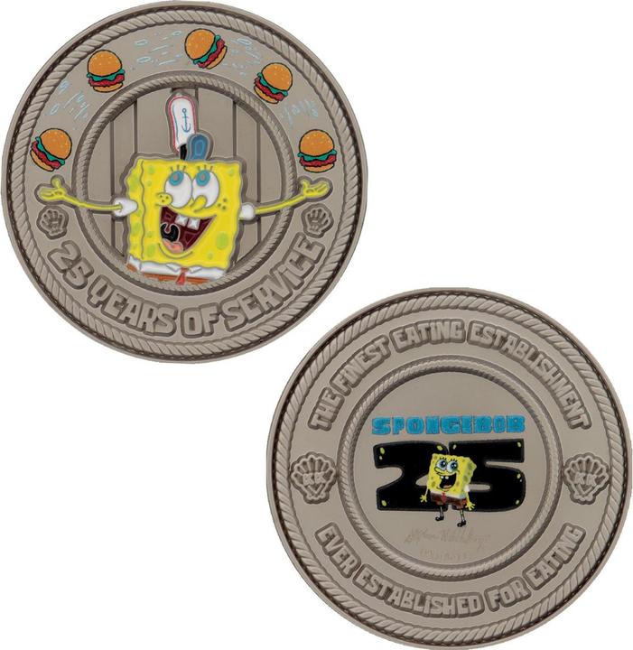 Image du produit Fanattik Pièce de collection Bob l'Éponge 25e anniversaire Édition limitée (2023)