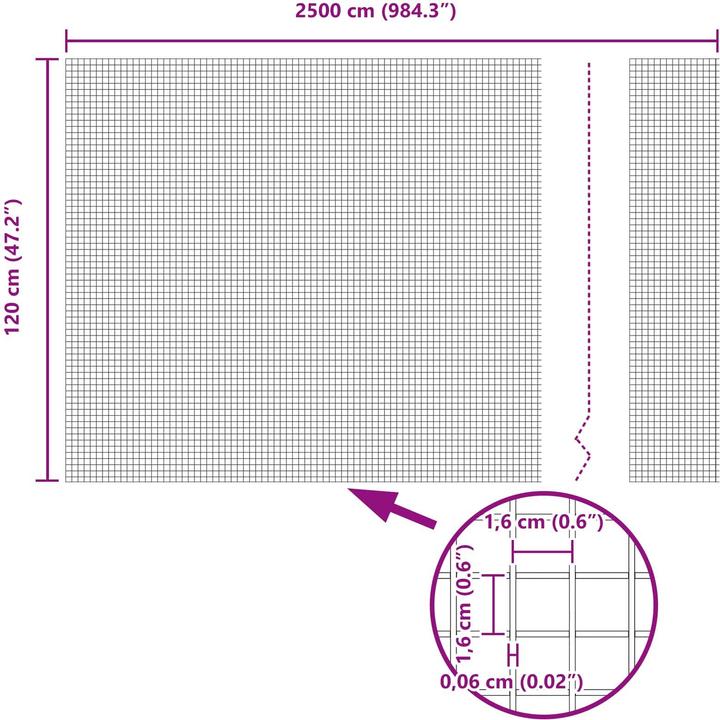 Produktbild vidaXL Gartenzaun