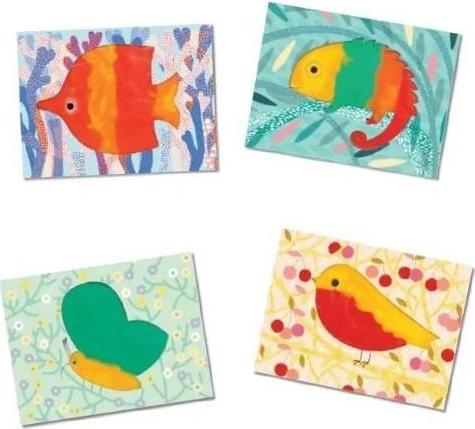 Actual product image Djeco Finger painting blob fun