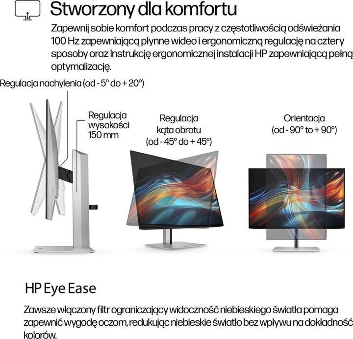 Actual product image HP Series 7 Pro 724pu Docking Display (1920 x 1200 pixels, 24")