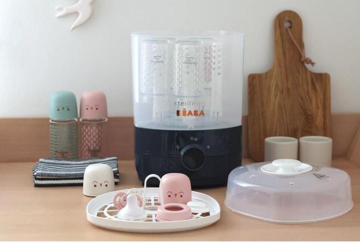 Produktbild Beaba 2-in-1-Flaschensterilisator und -trockner, 3 Modi, hohe Kapazität, beseitigt 99,9 % der Bakterien