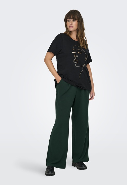Immagine prodotto Only CARSANIA Pantaloni regular fit con taglio a gamba larga Pantaloni con taglio a gamba larga (M)