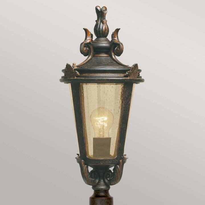 Actual product image Elstead Lighting Baltimore outdoor floor lamp E27 117cm Weathered bronze IP44 (E27, IP44)