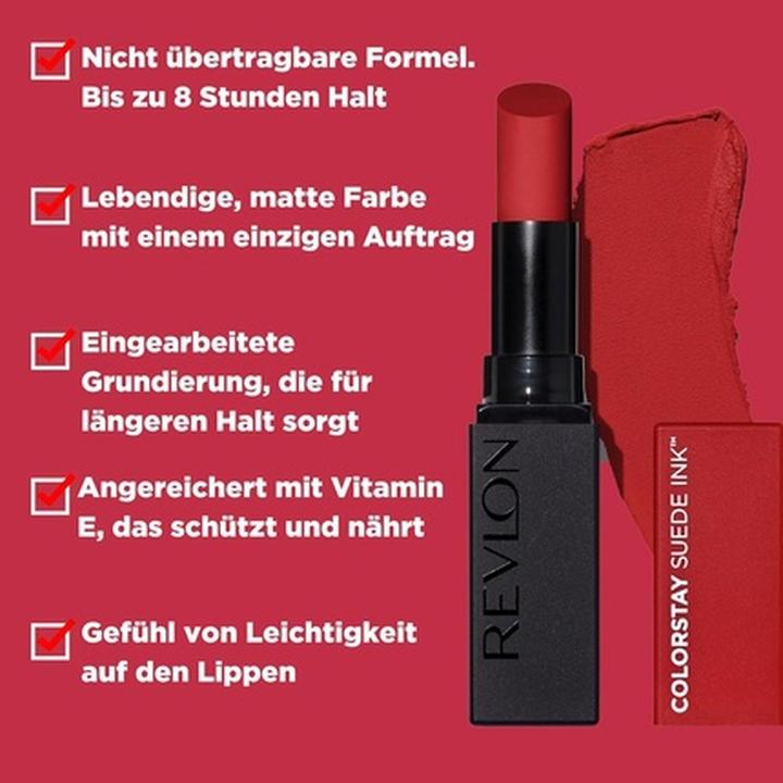 Image du produit Revlon Colorstay Suede Ink No 015 (015 Lip Boom)